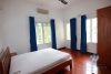House with small garden and yard for lease in Nghi Tam Village, Tay Ho, Ha  Noi