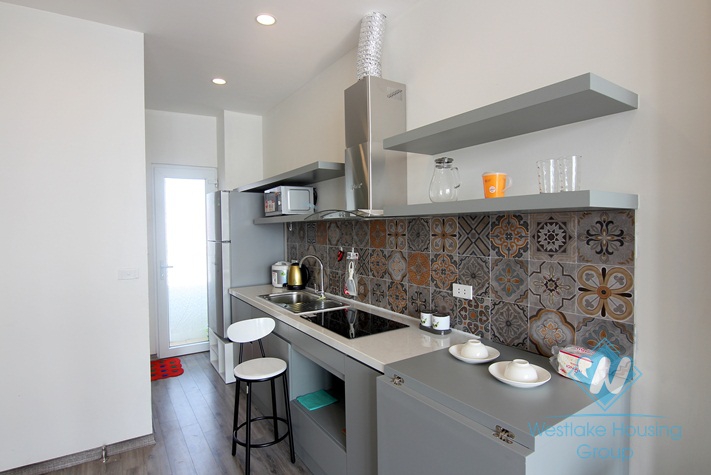 A Cozy 01 bedroom apartment for rent on Tay Ho district, Hanoi