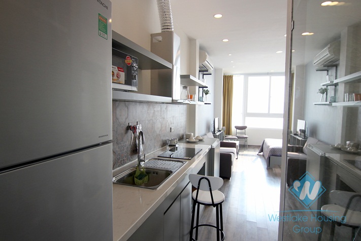 A Cozy 01 bedroom apartment for rent on Tay Ho district, Hanoi