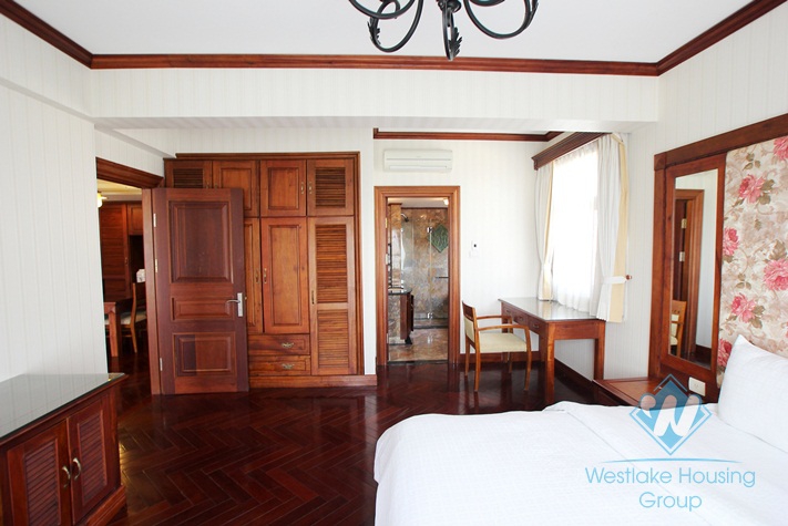 Beautiful serviced apartment for rent in Tay Ho District, Ha Noi