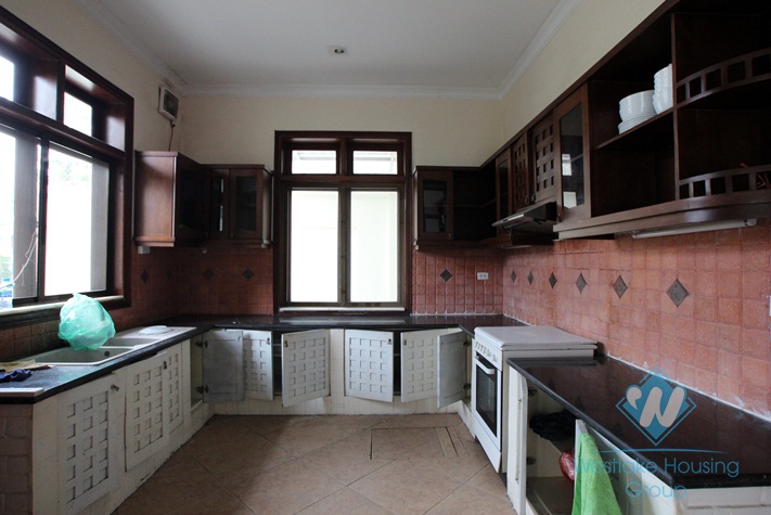 House with yard for lease in Ciputra, Tay Ho, Hanoi