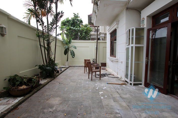 House with yard for lease in Ciputra, Tay Ho, Hanoi