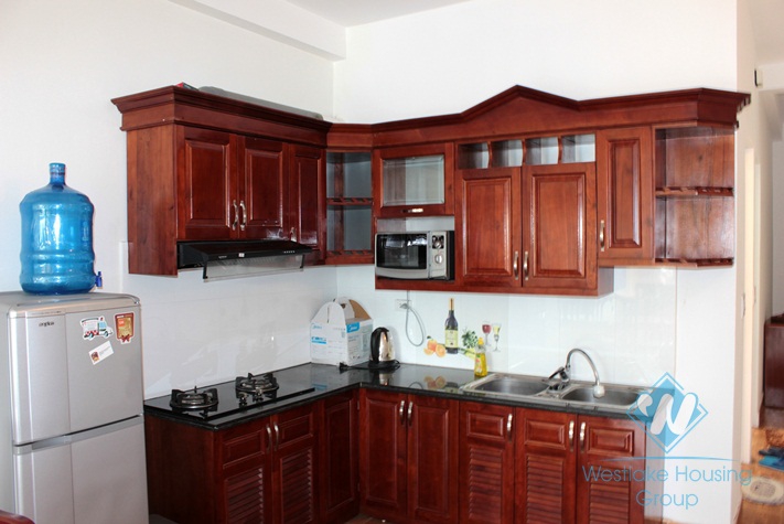 Apartment with lots of natural light for rent in Au Co Street, Tay Ho, Hanoi