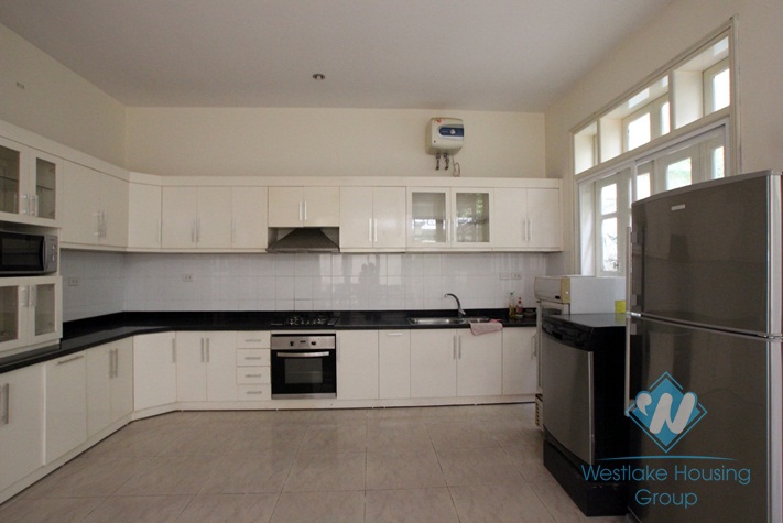 Fully furnished house rental in Ciputra, Tay Ho, Hanoi