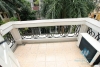 Spacious house with large courtyard for rent in Ciputra Compound, Tay Ho District, Ha Noi.