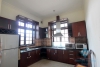 Bright house with yard available for rent in Ciputra, Tay Ho district, Hanoi- fully furnished