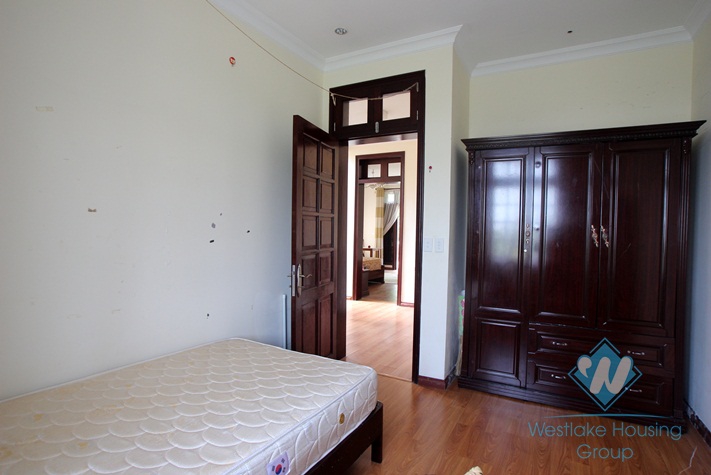 Bright house with yard available for rent in Ciputra, Tay Ho district, Hanoi- fully furnished