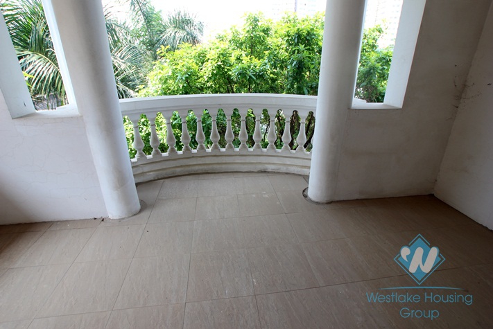 Bright house with yard available for rent in Ciputra, Tay Ho district, Hanoi- fully furnished