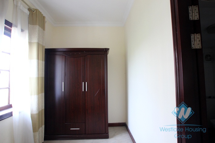 Bright house with yard available for rent in Ciputra, Tay Ho district, Hanoi- fully furnished
