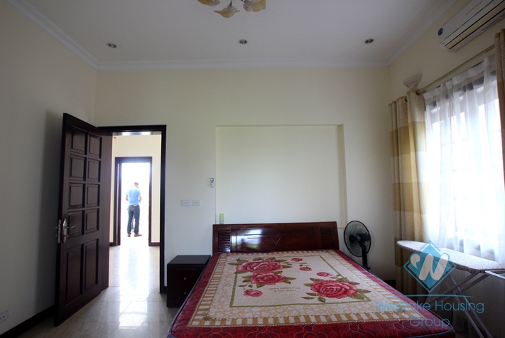Bright house with yard available for rent in Ciputra, Tay Ho district, Hanoi- fully furnished