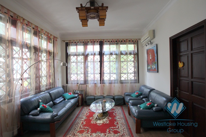 House with nice design for rent in Ciputra, Tay Ho, Hanoi- fully furnished