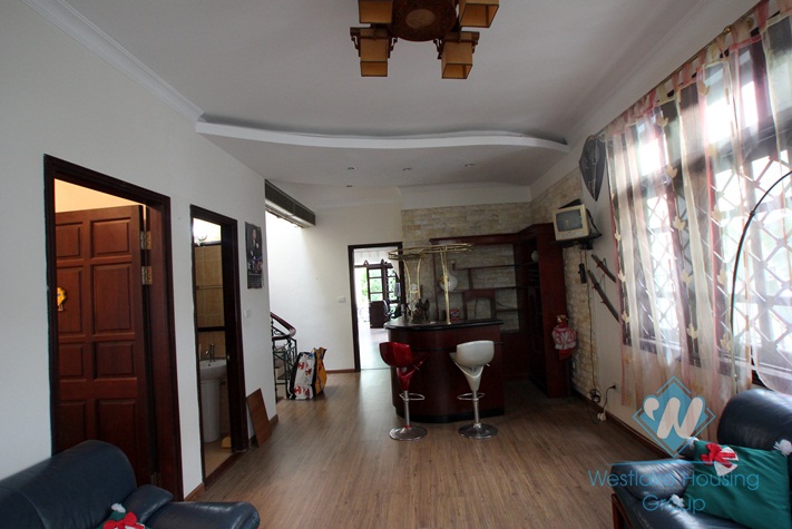 House with nice design for rent in Ciputra, Tay Ho, Hanoi- fully furnished
