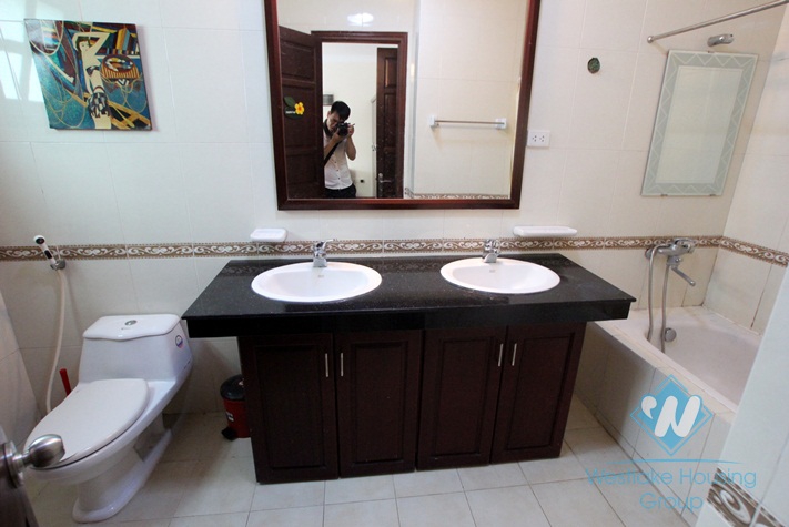 House with nice design for rent in Ciputra, Tay Ho, Hanoi- fully furnished