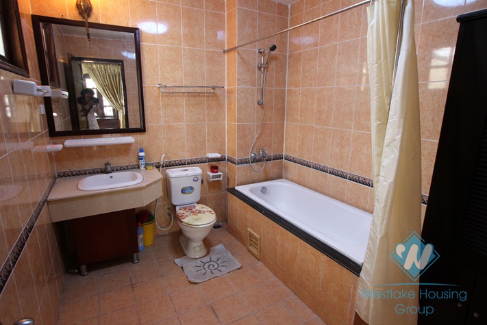 House with nice design for rent in Ciputra, Tay Ho, Hanoi- fully furnished