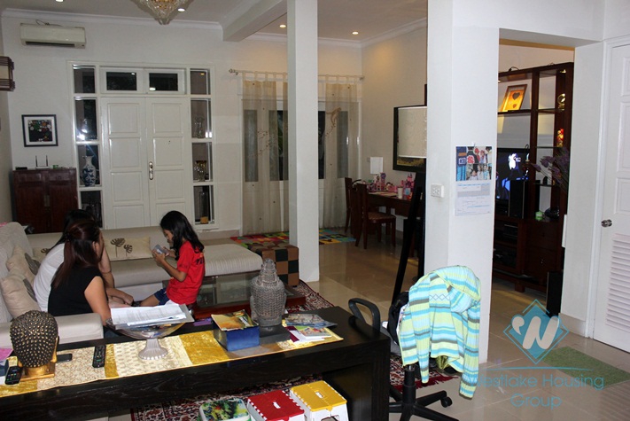 House with nice furniture for rent in Ciputra, Ha Noi
