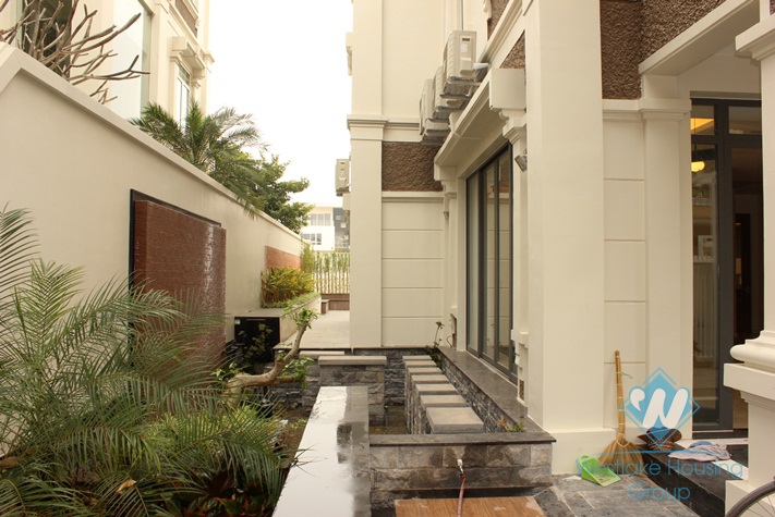 Nice house with nice garden for rent in Ciputra, Tay Ho, Ha Noi