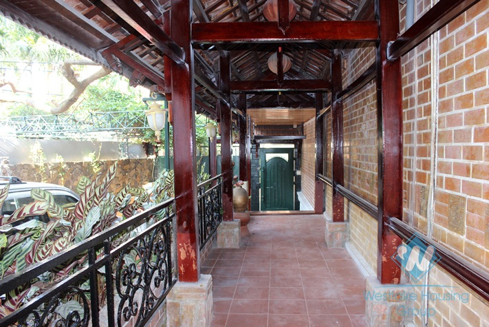 House with nice decoration for rent in To Ngoc Van street, Tay Ho, Hanoi