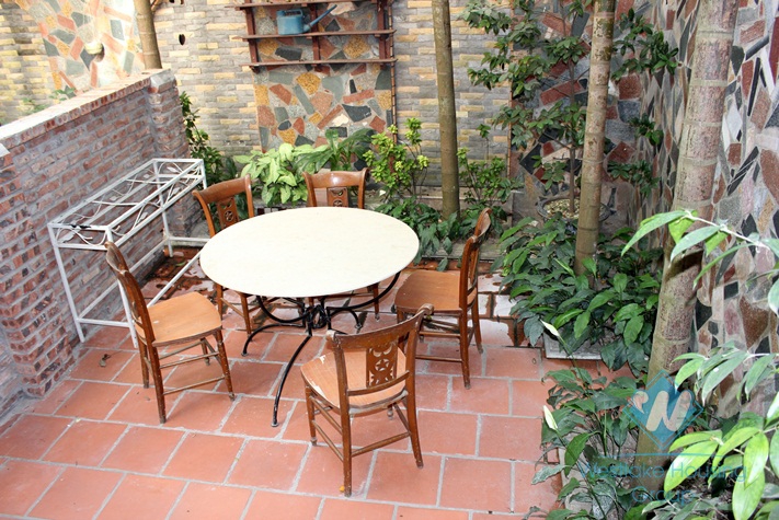House with nice decoration for rent in To Ngoc Van street, Tay Ho, Hanoi