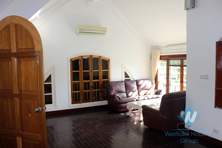 House with nice decoration for rent in To Ngoc Van street, Tay Ho, Hanoi