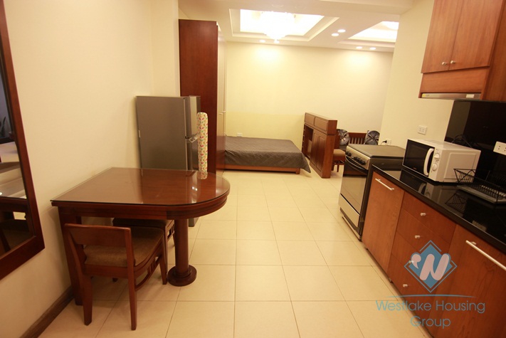 Ba Dinh - Ground floor studio rental with a large yard 