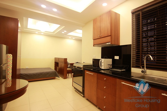 Ba Dinh - Ground floor studio rental with a large yard 