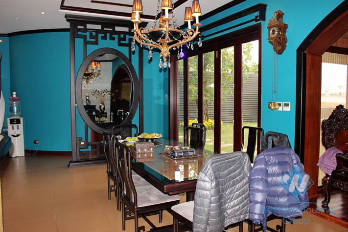 High quality house with modern furniture for lease in Ciputra, Tay Ho, Hanoi