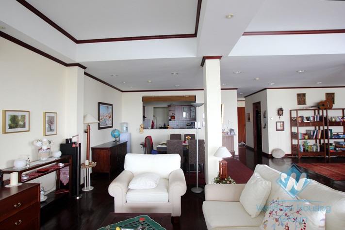 Stunning duplex apartment with lake view in Xuan Dieu street