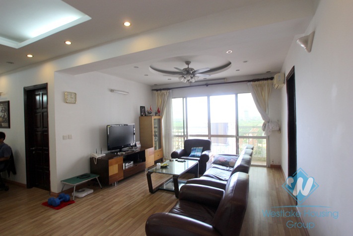 High floor with nice view apartment for rent in G tower, Ciputra, Tay Ho, Ha Noi