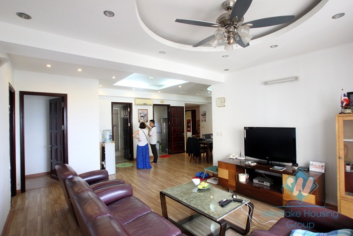 High floor with nice view apartment for rent in G tower, Ciputra, Tay Ho, Ha Noi