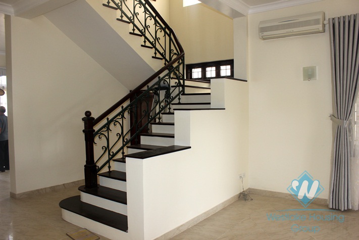 Large unfurnished house available for rent in Ciputra, Tay Ho, Hanoi