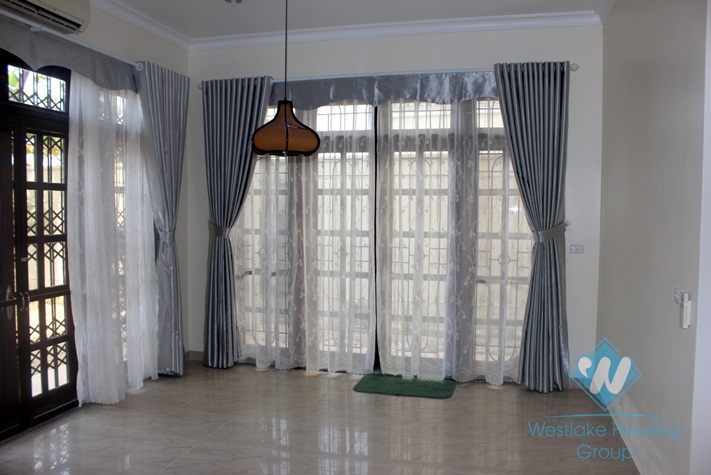 Large unfurnished house available for rent in Ciputra, Tay Ho, Hanoi