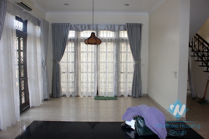 Large unfurnished house available for rent in Ciputra, Tay Ho, Hanoi
