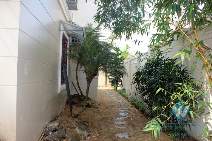 Large unfurnished house available for rent in Ciputra, Tay Ho, Hanoi