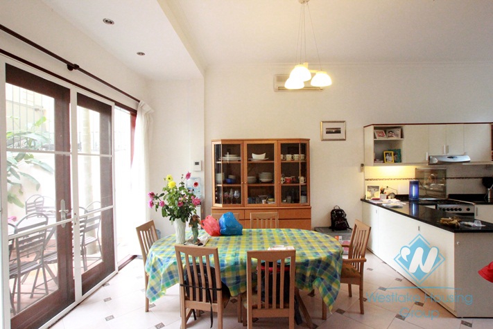 Quality house with swimming pool for rent in Tay Ho area
