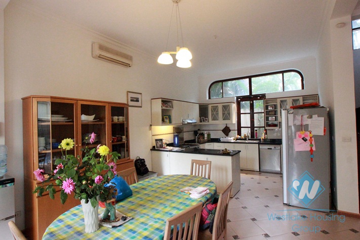 Quality house with swimming pool for rent in Tay Ho area