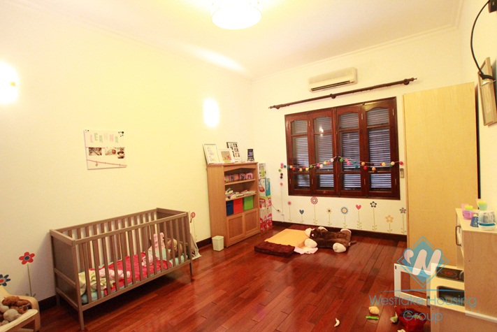 Quality house with swimming pool for rent in Tay Ho area
