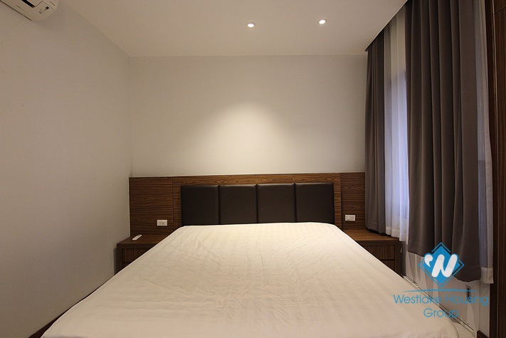 1 bedroom and 1 reading room apartment for rent in Tay Ho, Hanoi.