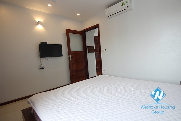 Big balcony one bedroom apartment for rent in Tay Ho area 
