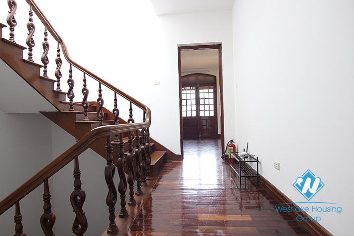 Nice house with small yard for rent in To Ngoc Van st, Tay Ho, Ha Noi