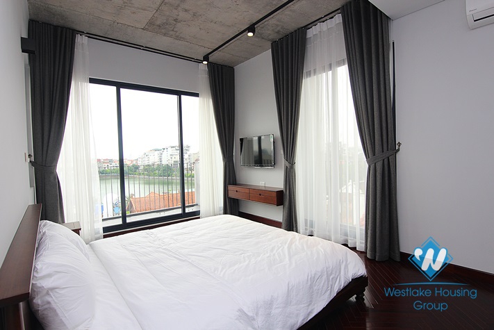 Lake view superior 5 bedroom apartment for rent in Tu Hoa, Tay Ho, Ha Noi