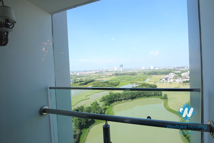 Luxury and modern style apartment for rent in L block, Ciputra, Hanoi