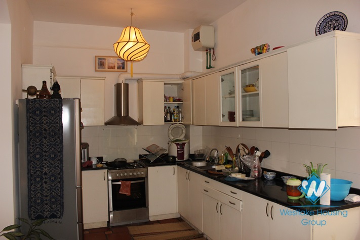 3 bedrooms house with large yard for rent in To Ngoc Van st, Tay Ho, Ha Noi