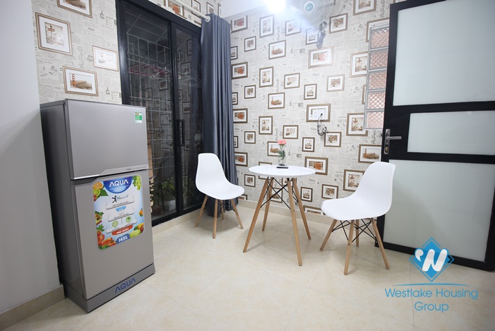 Brandnew one bedroom apartment for rent in Ngoc Khanh street, Ba Dinh district.