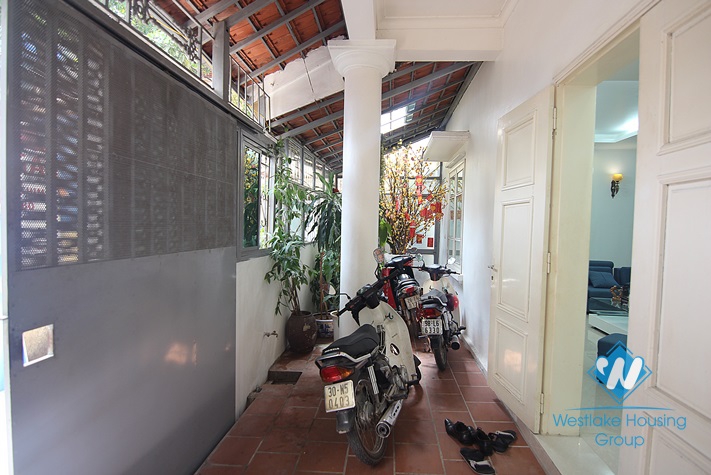 4bedrooms house for rent in Tay Ho area, Hanoi