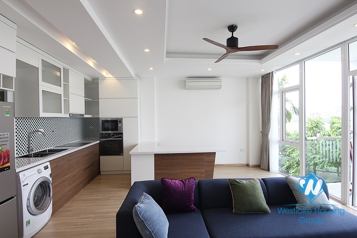 Lake view and modern apartment for rent in Tay Ho district 