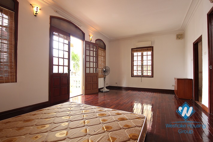 Nice house with small yard for rent in To Ngoc Van st, Tay Ho, Ha Noi