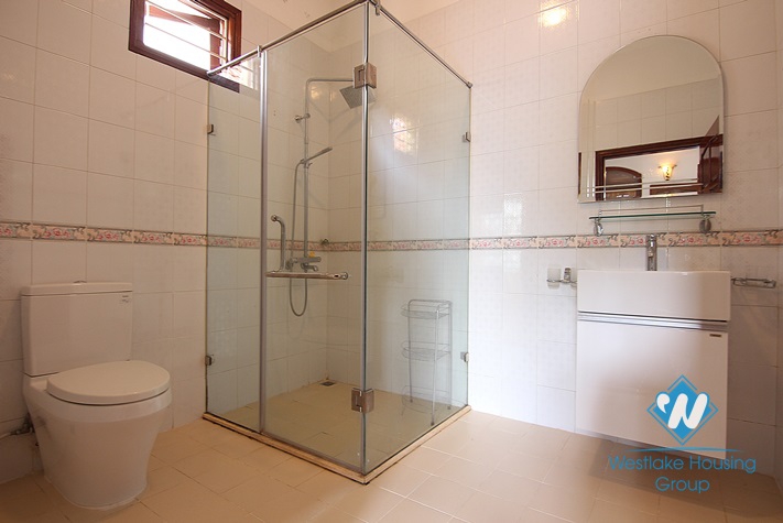 Nice house with small yard for rent in To Ngoc Van st, Tay Ho, Ha Noi