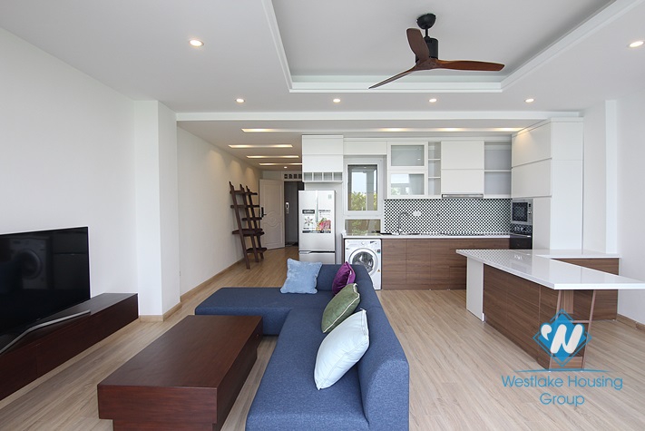 Lake view and modern apartment for rent in Tay Ho district 