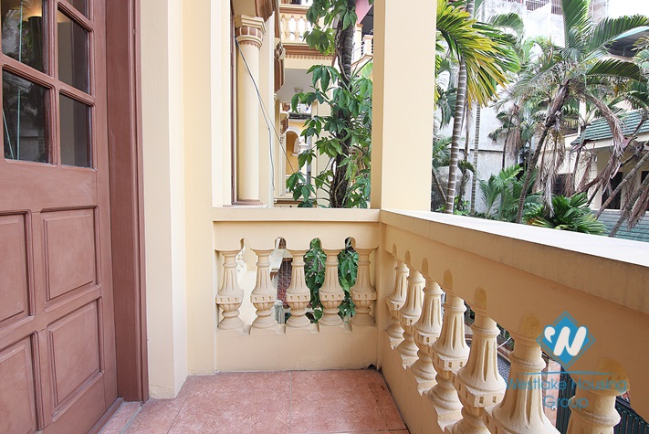 Nice house with small yard for rent in To Ngoc Van st, Tay Ho, Ha Noi