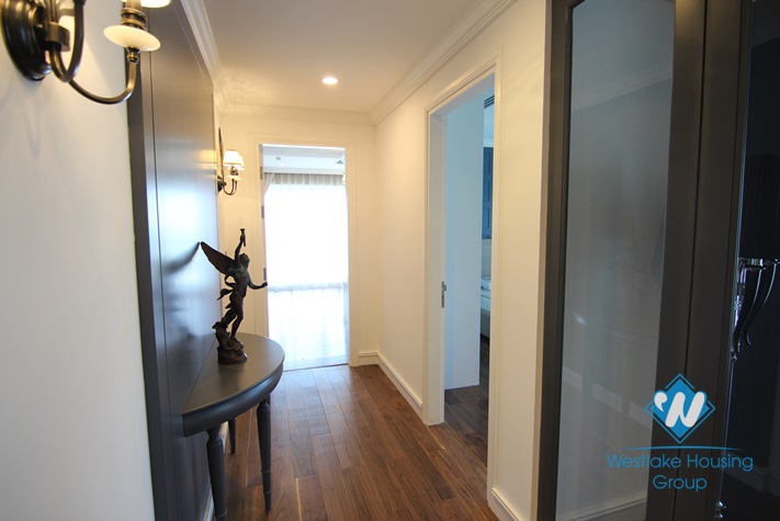 Luxury and modern style apartment for rent in L block, Ciputra, Hanoi
